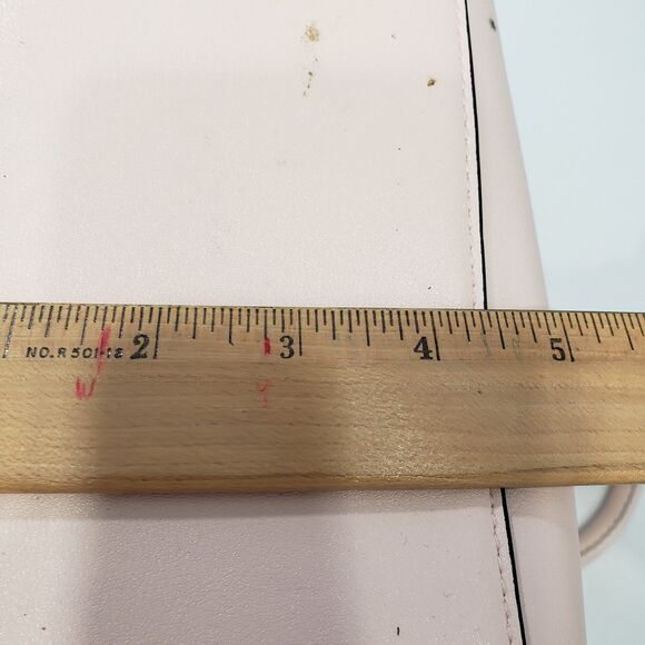 Libby Edelman Pink Satchel with Adjustable Strap for Shoulder Bag and Crossbody - Picture 11 of 12